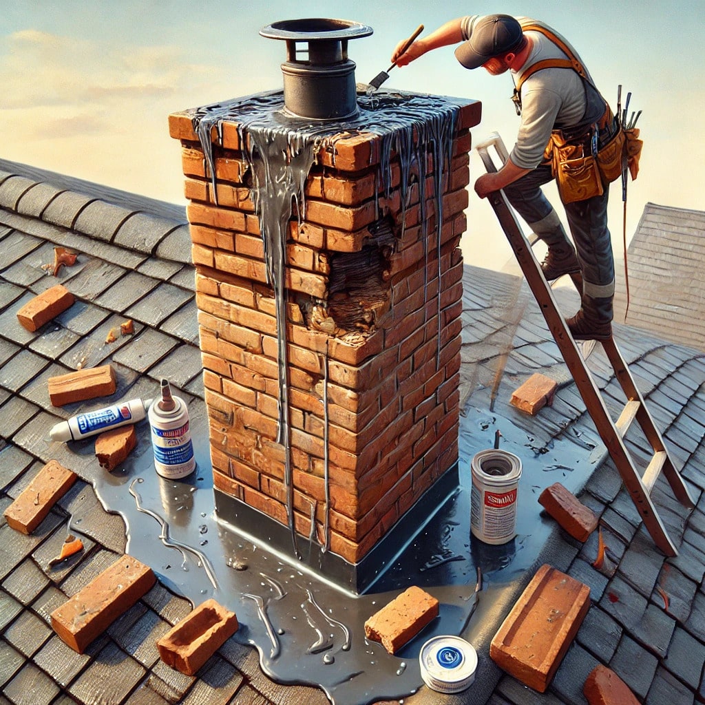 Professional Chimney Leak Repair Canton MI - Expert Water Damage Prevention by Chimney Sweep Canton Michigan